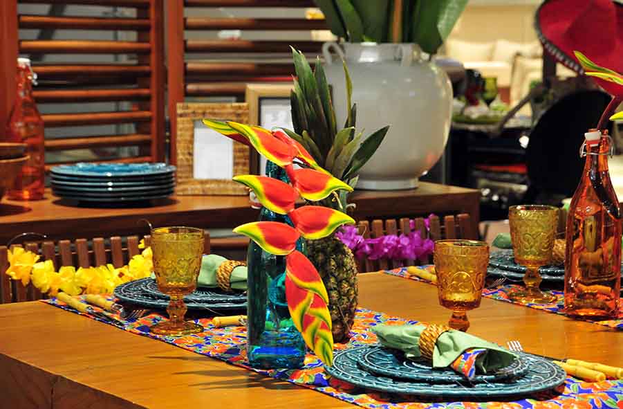 Mesas Decoradas D&D - mostra mesas decoradas hawaii 2013 4