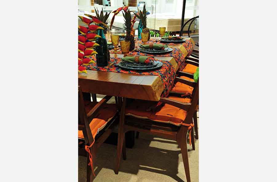 Mesas Decoradas D&D - mostra mesas decoradas hawaii 2013 7