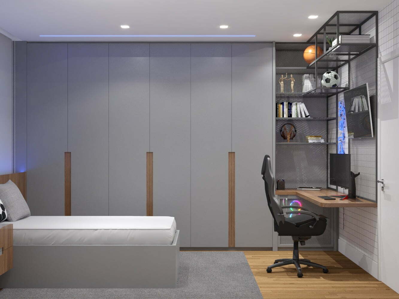 Home Office: como adaptar nossa casa em um ambiente de trabalho - quarto filho 01